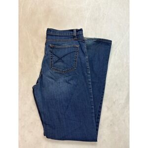 Jenna + Georgia Cinch Jeans Women's 33 Blue Denim Bootcut Stretch‎